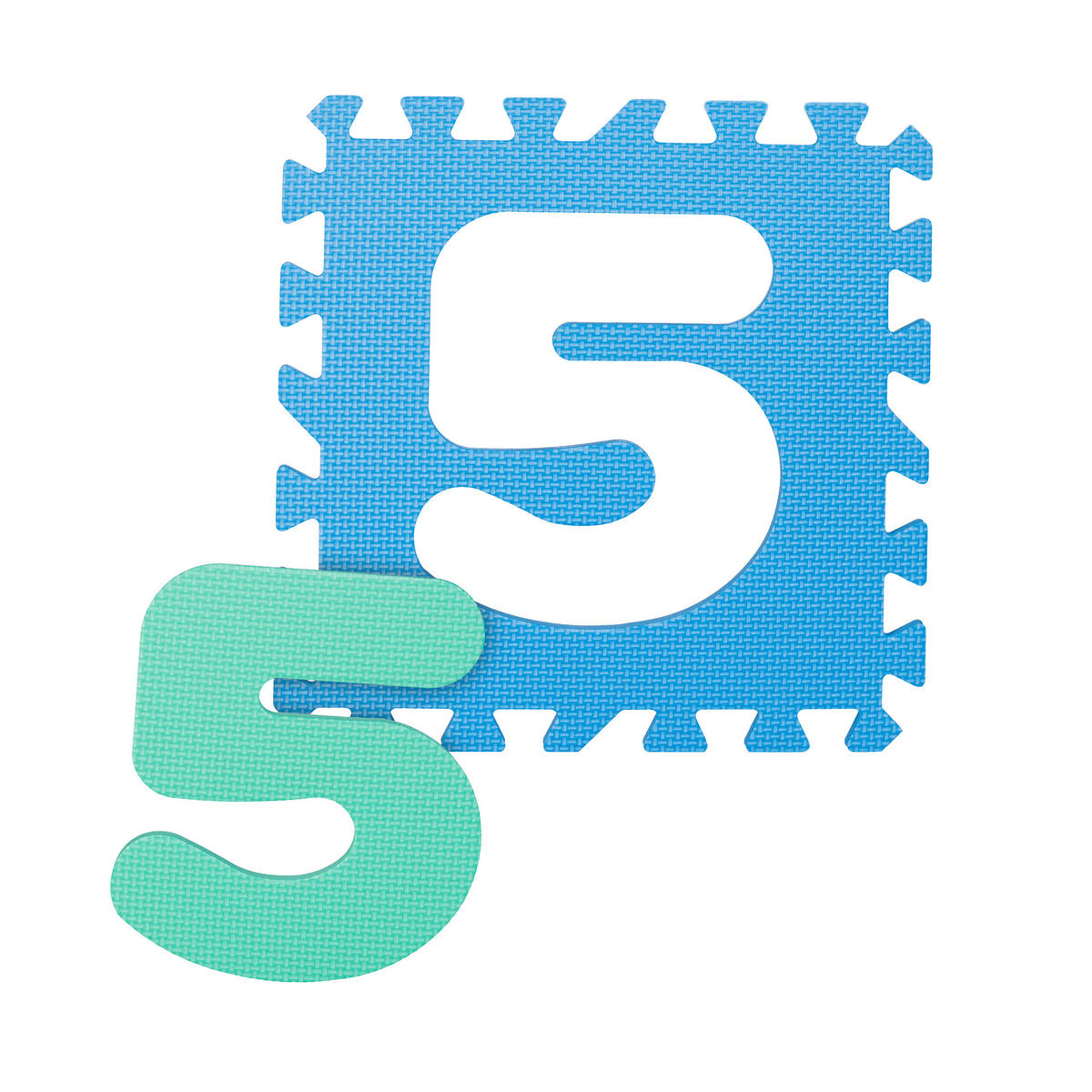 25-TLG.PUZZLEMATTE - Multicolor, Textil (30/30cm) - Relaxdays