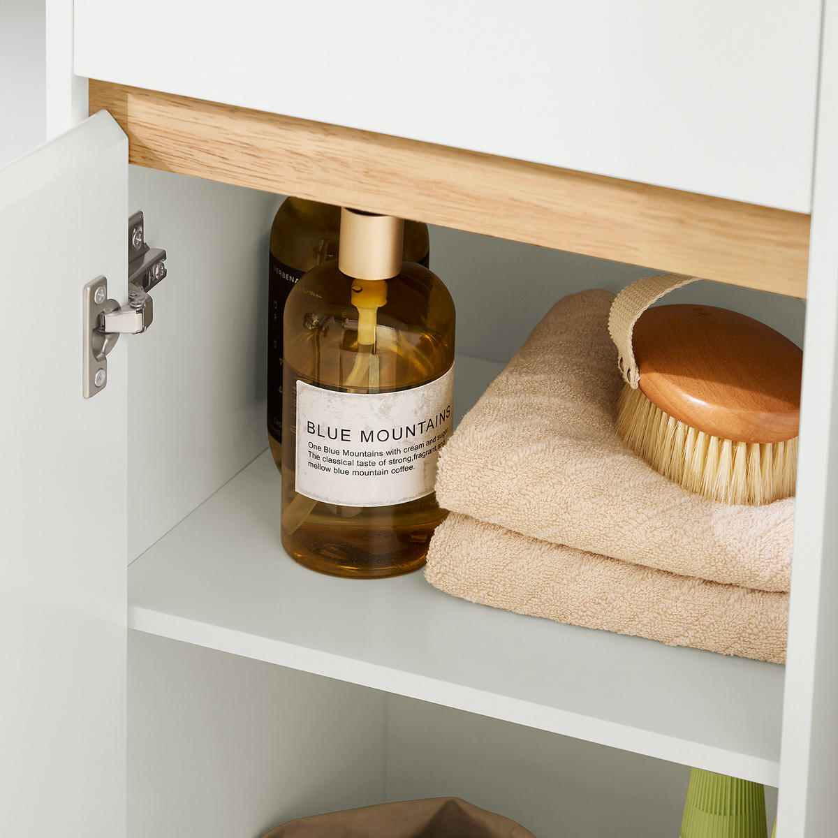 HOCHSCHRANK Weiß - Weiß, Holz/Holzwerkstoff (35/170/33cm) - SoBuy