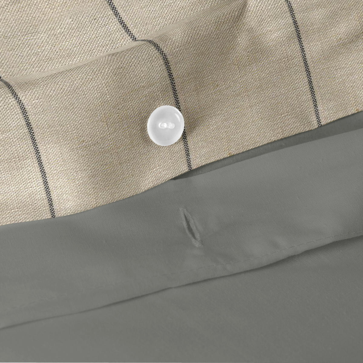 BETTBEZUG oxford 240x220 cm (übergrösse) beige - Beige, Textil (240/220cm) - Happy Friday