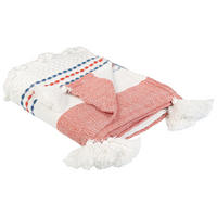 DECKE Bunt Cubuk 130/150 cm - Multicolor, Textil (130/150cm) - Beliani