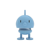 DEKOFIGUR Bumble S hellblau 7,6 cm - Hellblau, Kunststoff (5.8/7.6/4.5cm) - Hoptimist