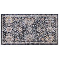 KURZFLOR-TEPPICH Malishka 150/80 cm - Blau, Kunststoff (80/150cm) - Beliani