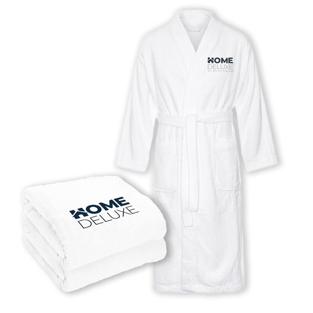 SAUNA NOA L - L - Weiß, Naturmaterialien (70/1/40cm) - Home Deluxe