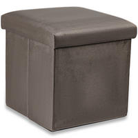 SITZBOX Cortona M Samt braun - Braun, Textil (30/30/30cm) - Komodee
