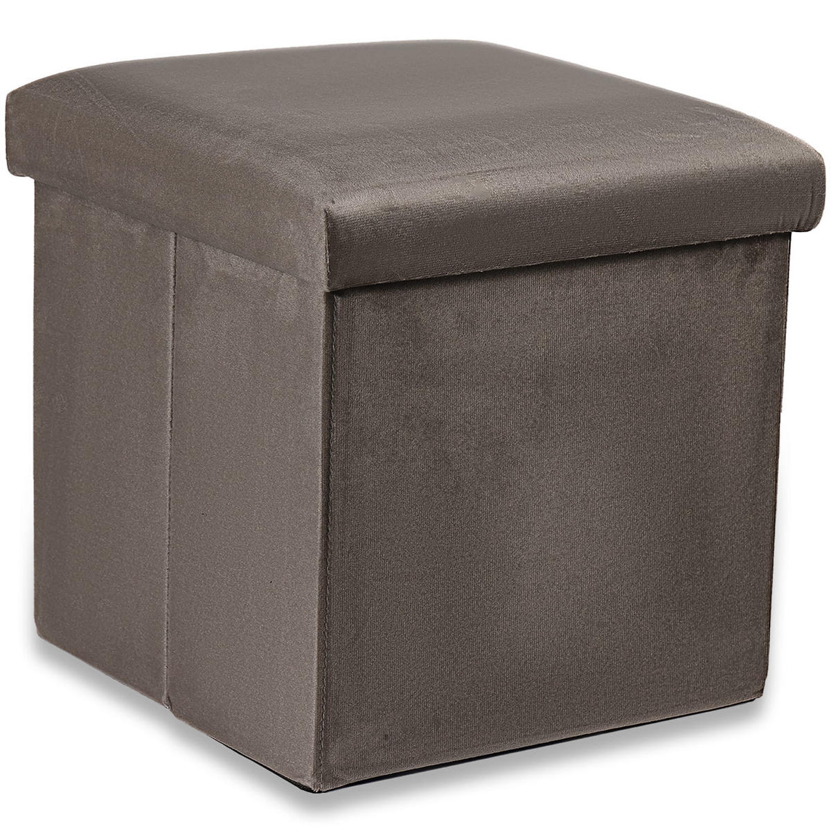 SITZBOX Cortona M Samt braun - Braun, Textil (30/30/30cm) - Komodee