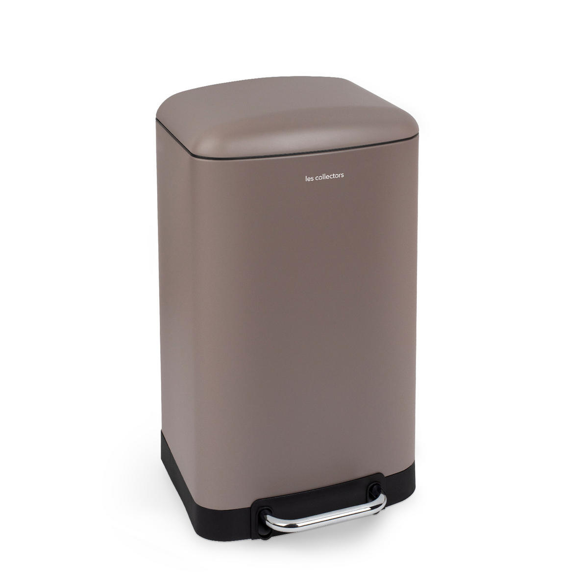 TRETMÜLLEIMER 30L - taupe edition N°719 - Taupe, Metall (34/61.5/32.5cm) - Les Collectors