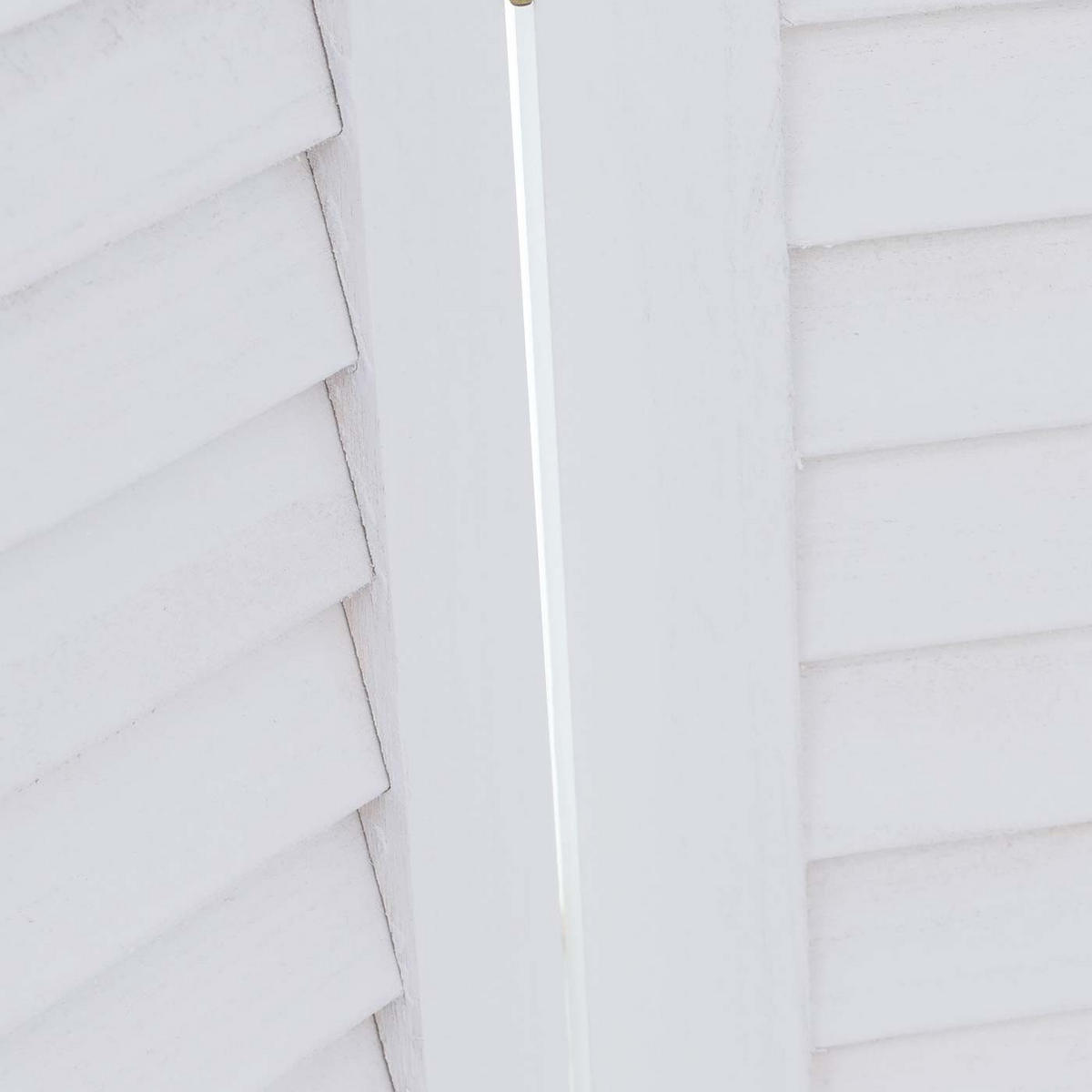 PARAVENT Weiß - Weiß, Holz (240/170/2cm) - MCW