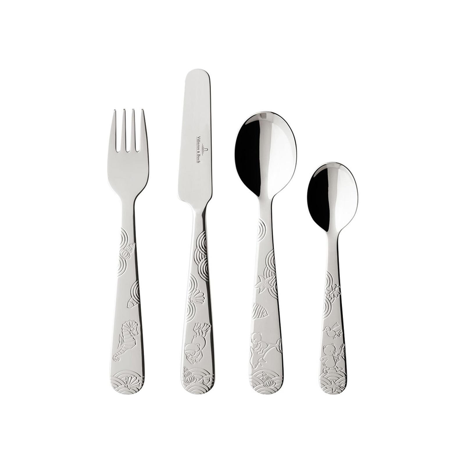 KINDERBESTECK Happy as a Bear silber - Silberfarben, Metall - Villeroy & Boch