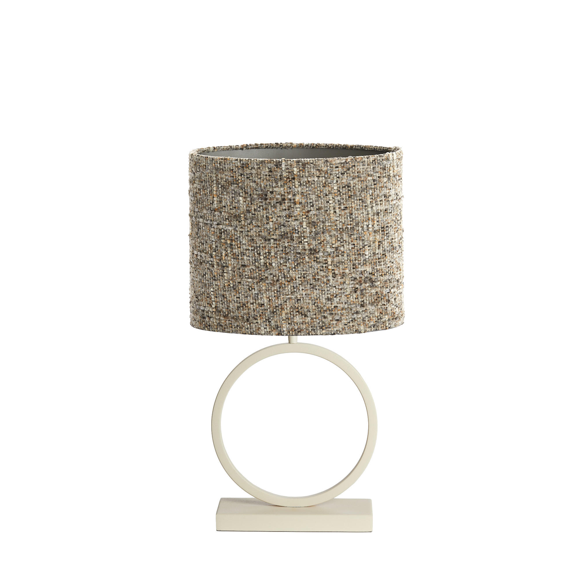TISCHLAMPE Liva/Osire Creme, Braun 30/30/68 cm - Creme/Braun, Metall (30/30/68cm) - Light & Living