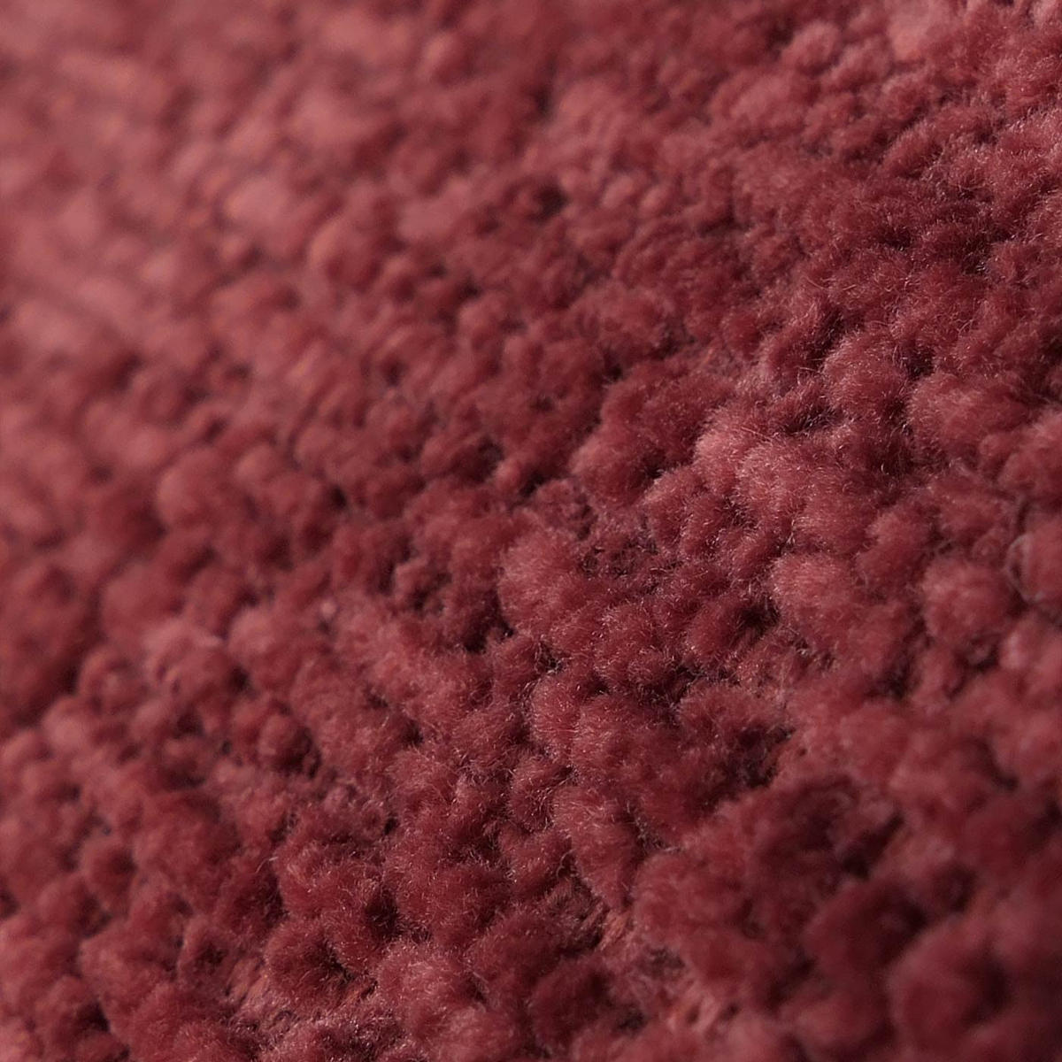 RELAXSESSEL MIT HOCKER Rot - Rot, Textil (80/96/90cm) - MCW