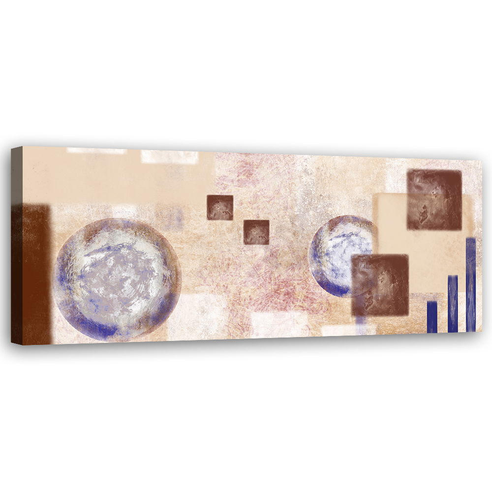 KUNSTDRUCK Beige 90/30 cm - Beige, Textil (90/30cm) - KUNSTLOFT