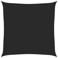 SONNENSEGEL 160 g/m² Schwarz 2,5x2,5 m HDPE - Schwarz, Textil (250/250cm) - furnicato