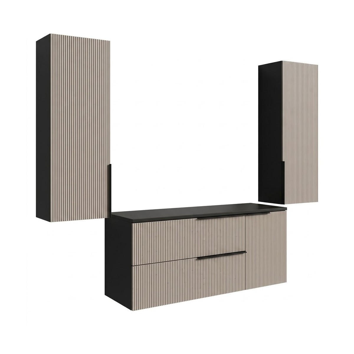 mzm24 Badmöbel-Set Kaschmir 200x150x45 cm
