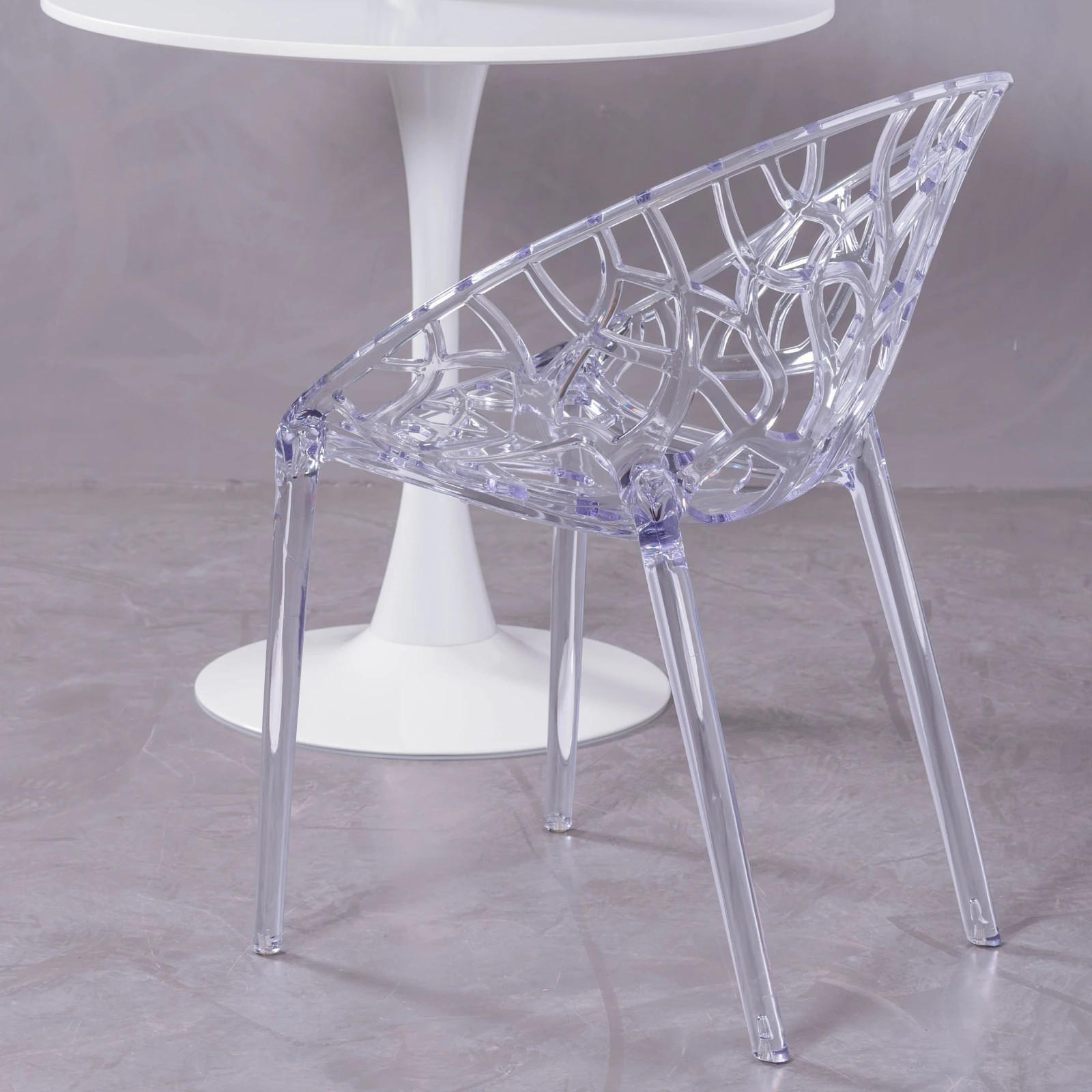 STUHL Kunststoff Transparent - Transparent, Kunststoff (59/79/57cm) - Nest Dream