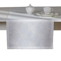TISCHLÄUFER Lumic - Weiß, Textil (180/40/1cm) - home&you