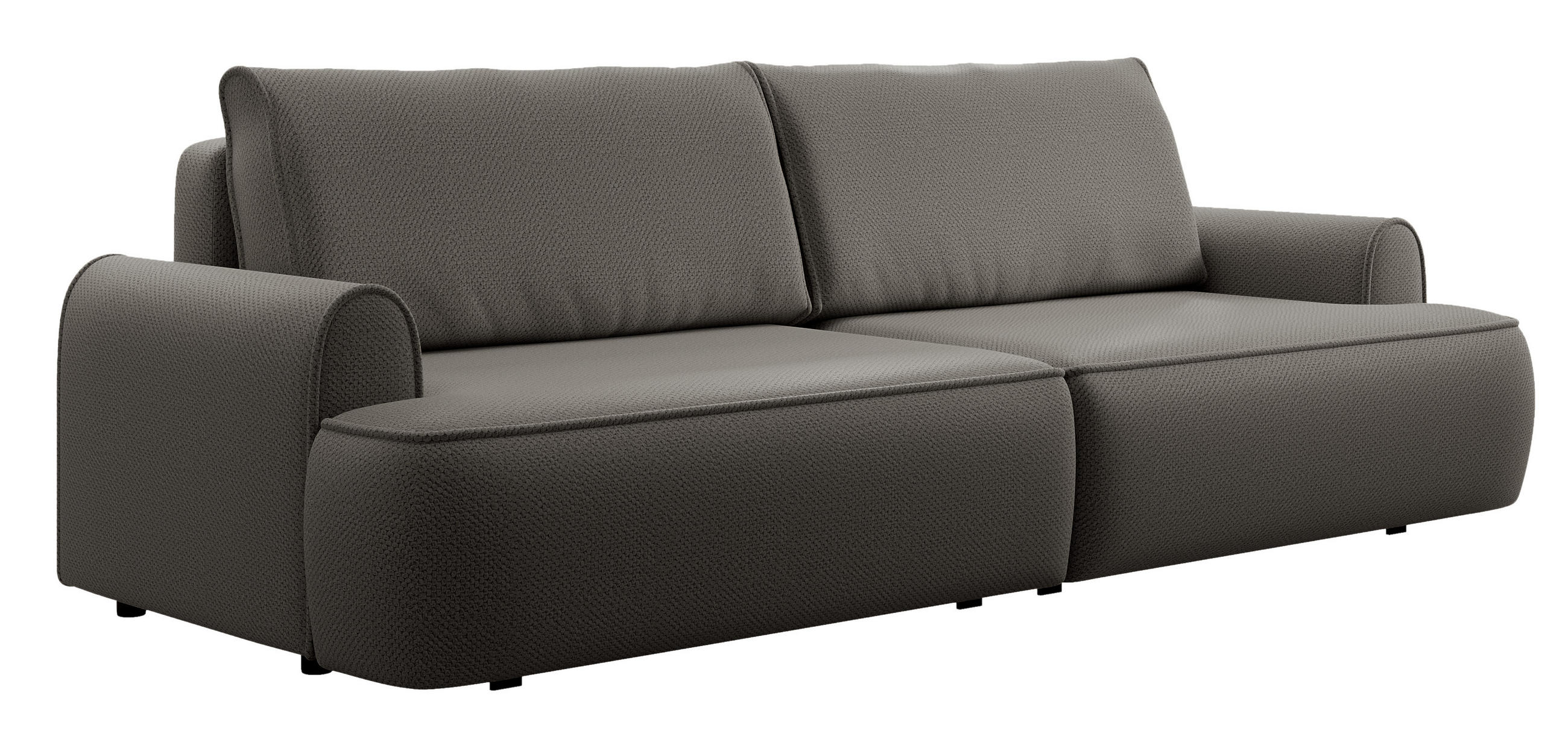 Emporius Schlafsofa Grau 250x82x102 cm
