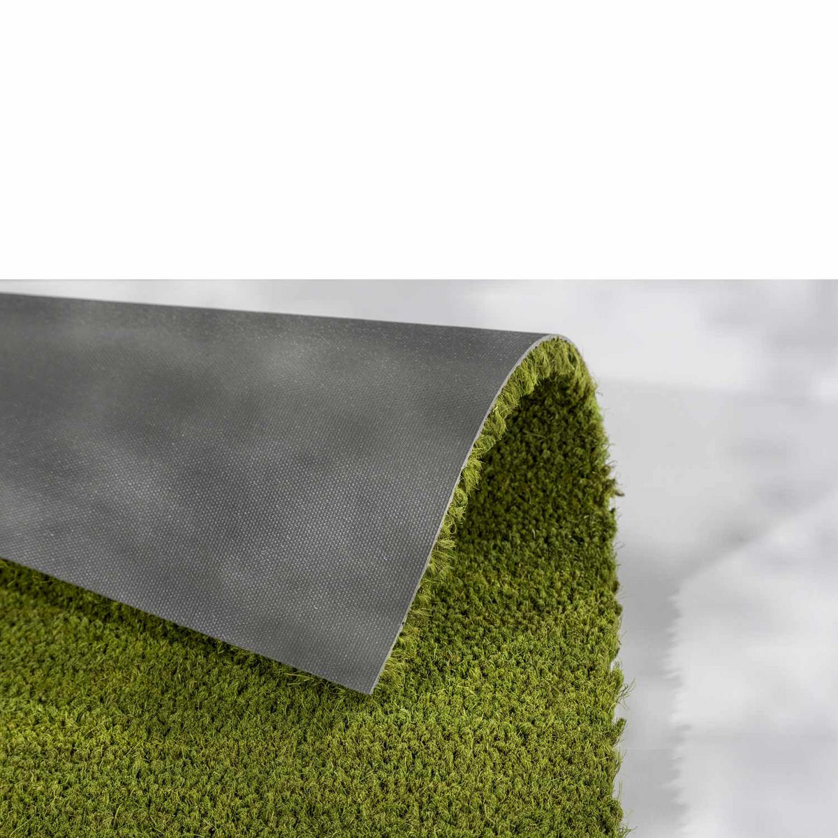 KOKOSMATTE MIT NATURFASERN KEIRA - Grün, Textil (40/60cm) - Astra