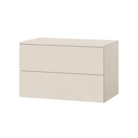 WASCHTISCHUNTERSCHRANK Color 2S 80 Macadamia - Beige, Holzwerkstoff (80/50/45cm) - mzm24