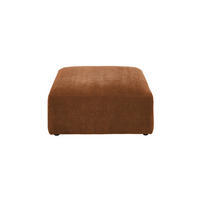 SOFA SITZELEMENT SEPHI Braun Cord - Rotbraun/Dunkelbraun, Kunststoff/Textil (82/39/82cm) - KAWOLA