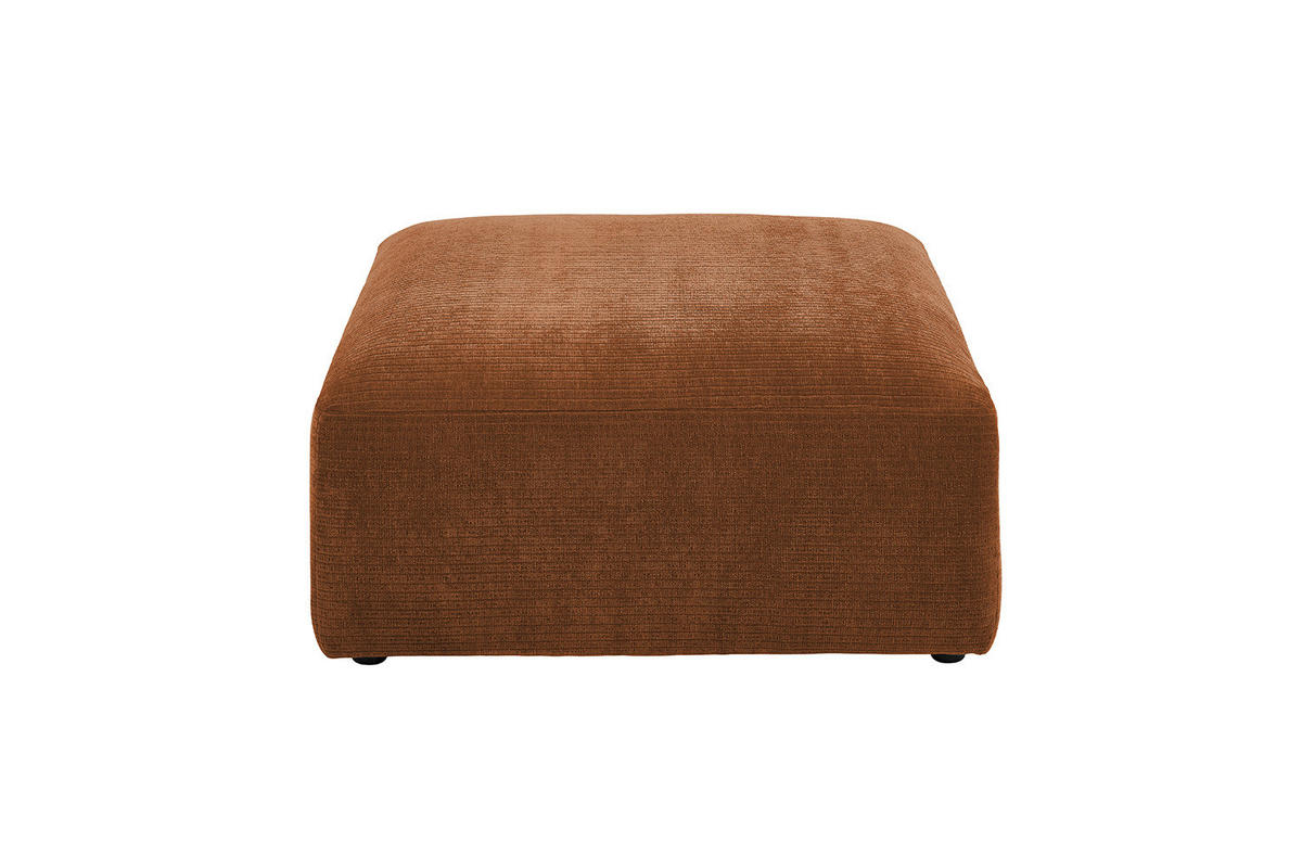 SOFA SITZELEMENT SEPHI Braun Cord - Rotbraun/Dunkelbraun, Kunststoff/Textil (82/39/82cm) - KAWOLA