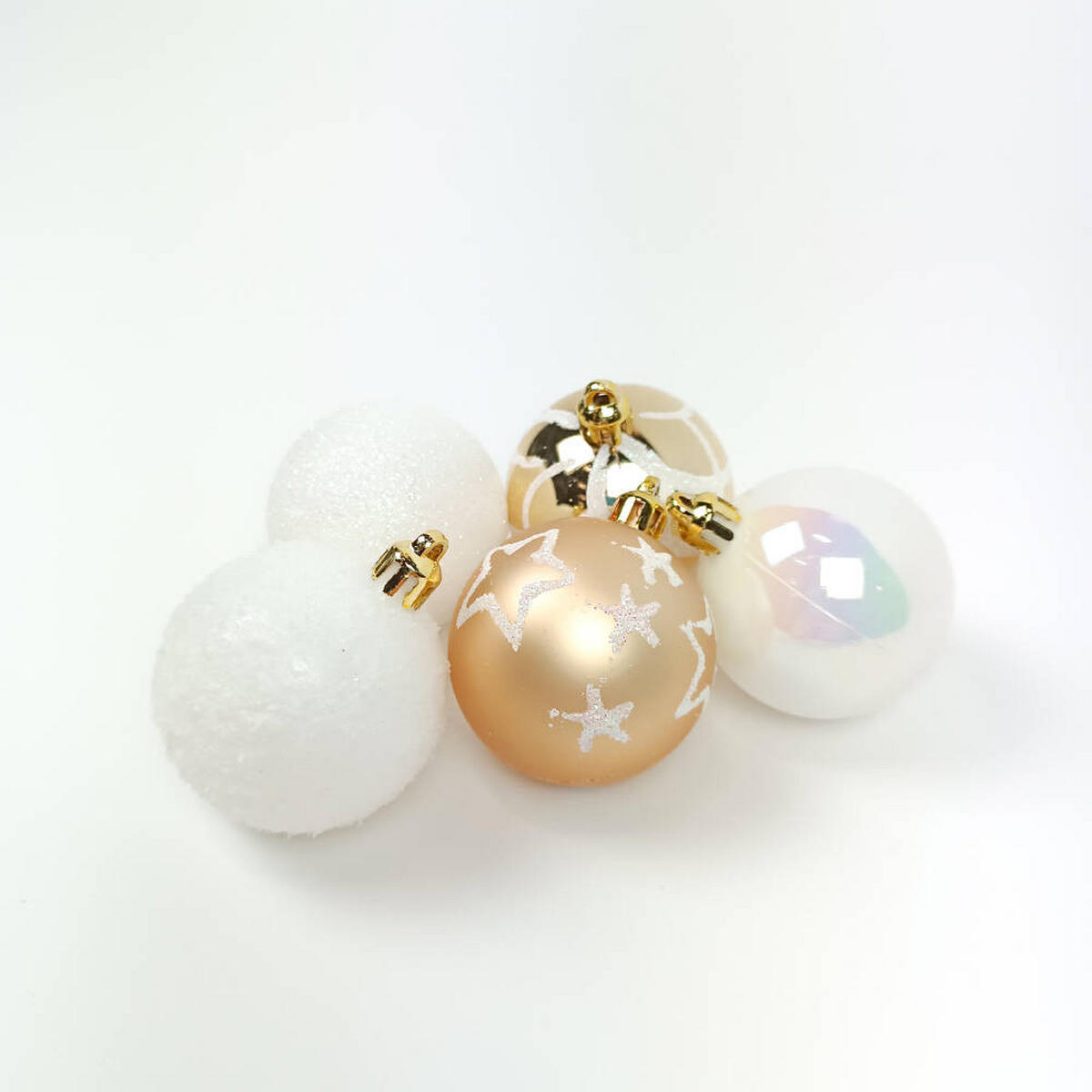 WEIHNACHTSKUGELN 5 cm, 15er-Set - Multicolor, Kunststoff (5/6.3/5cm) - Atmosphera Createur d´interieur