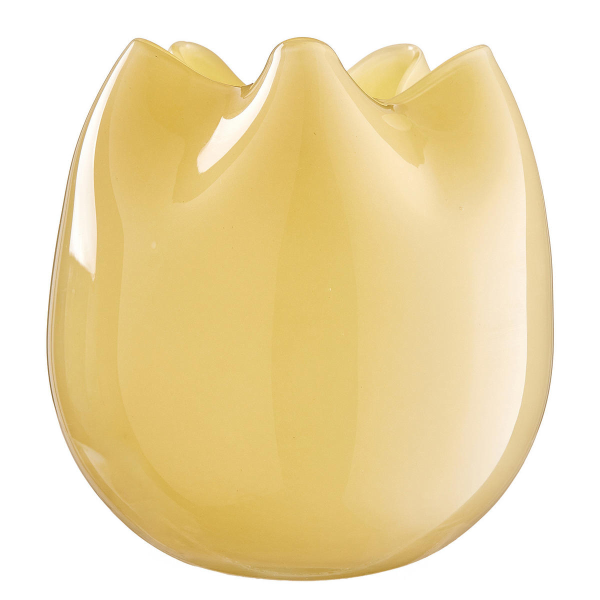 VASE Sophie - Gelb, Glas (18cm) - Butlers