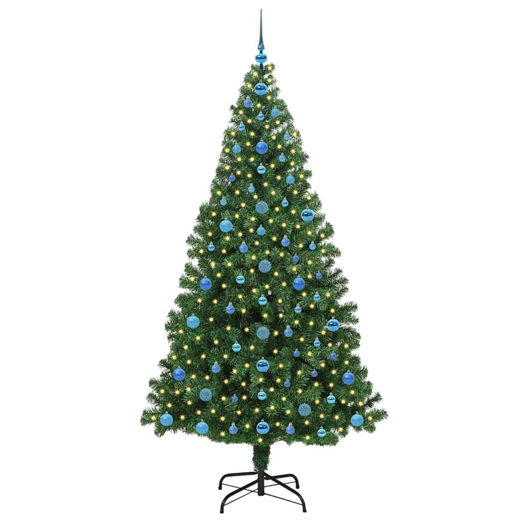 vidaXL Weihnachtsbaum Grün 210 cm
