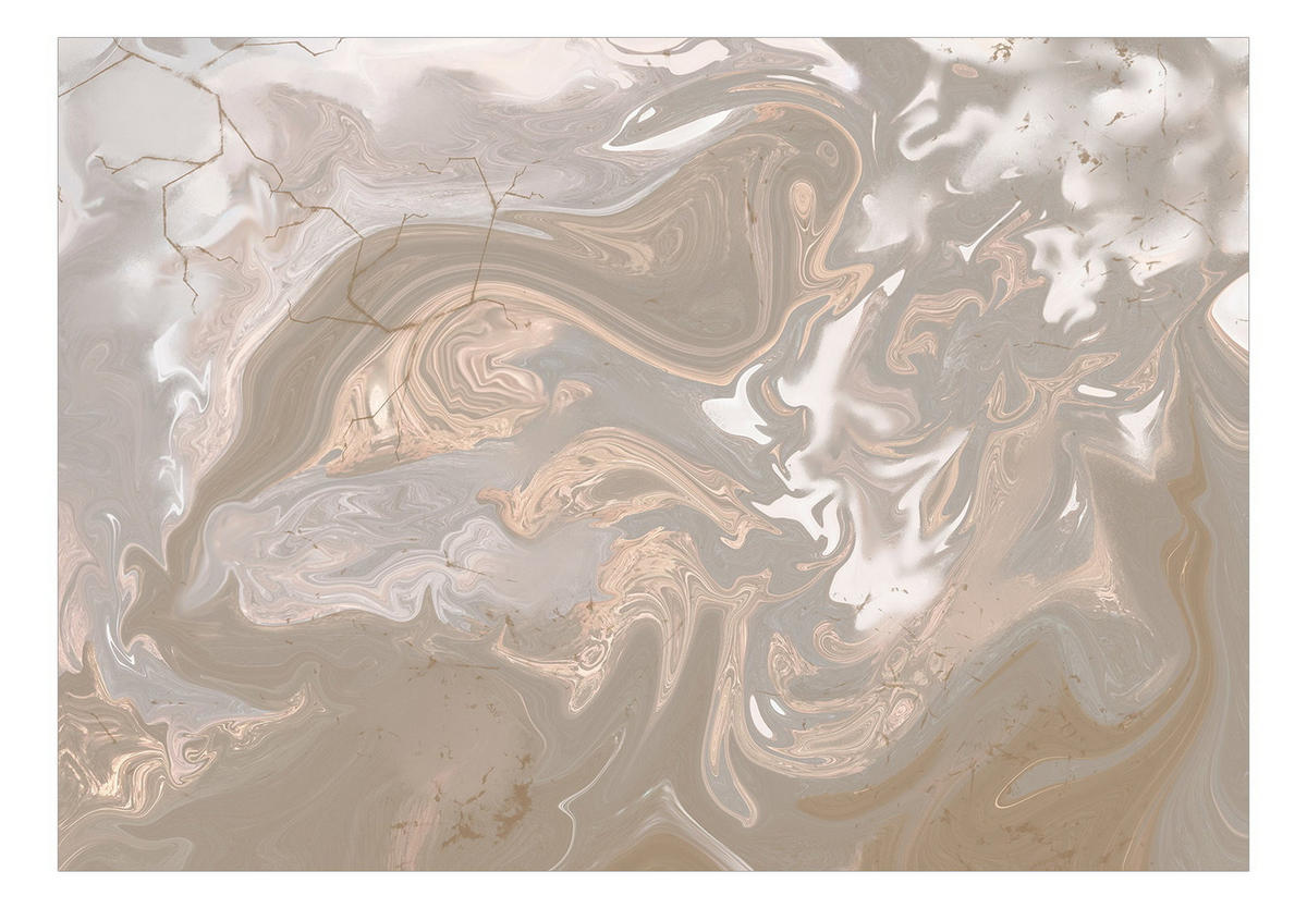 SELBSTKLEBENDE FOTOTAPETE 147/105 cm - Braun/Grau, Kunststoff/Textil (147/1cm) - KUNSTLOFT