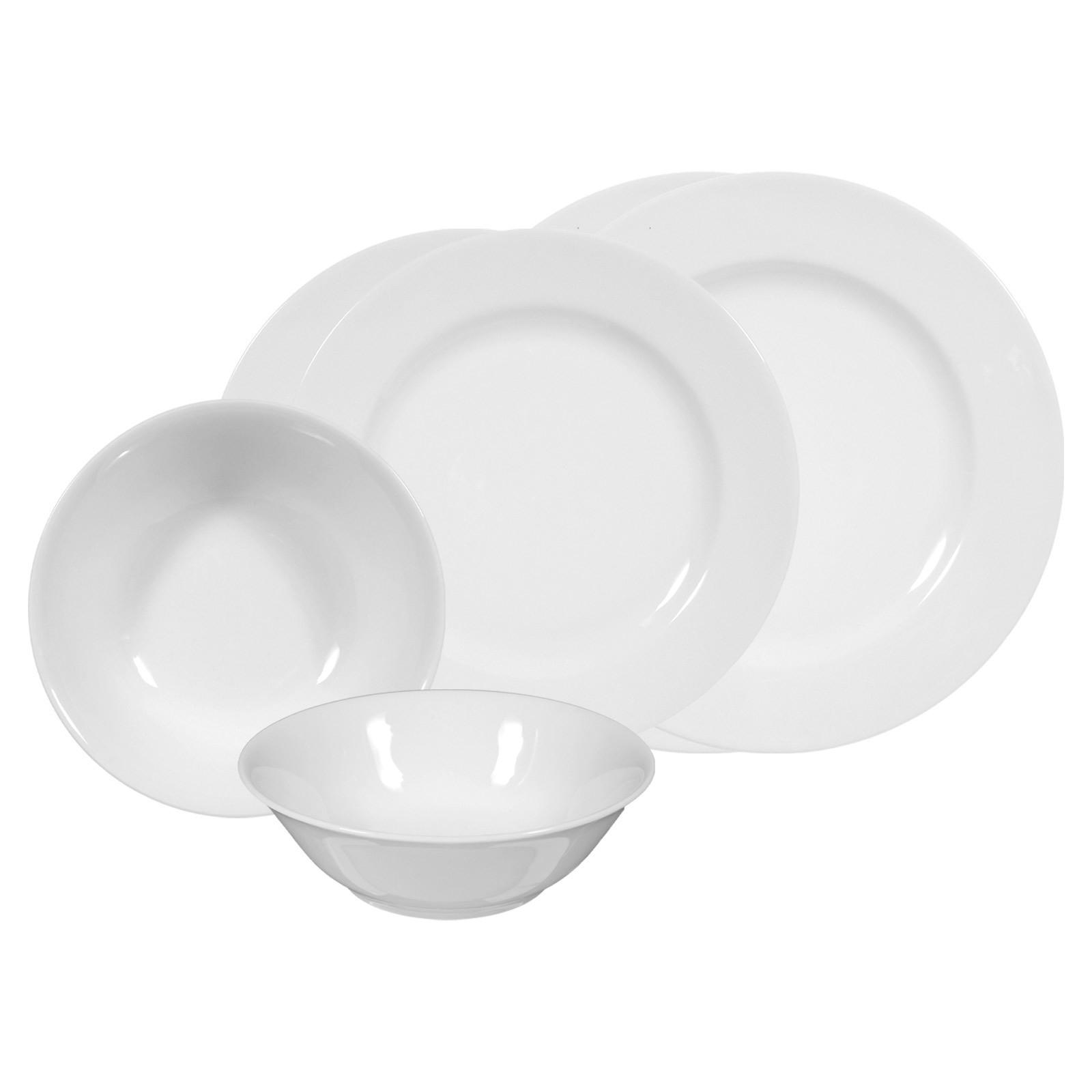 BASIC-SET Rondo/Liane weiß 6er Set - Weiß, Keramik (1/1/1cm) - Seltmann Weiden