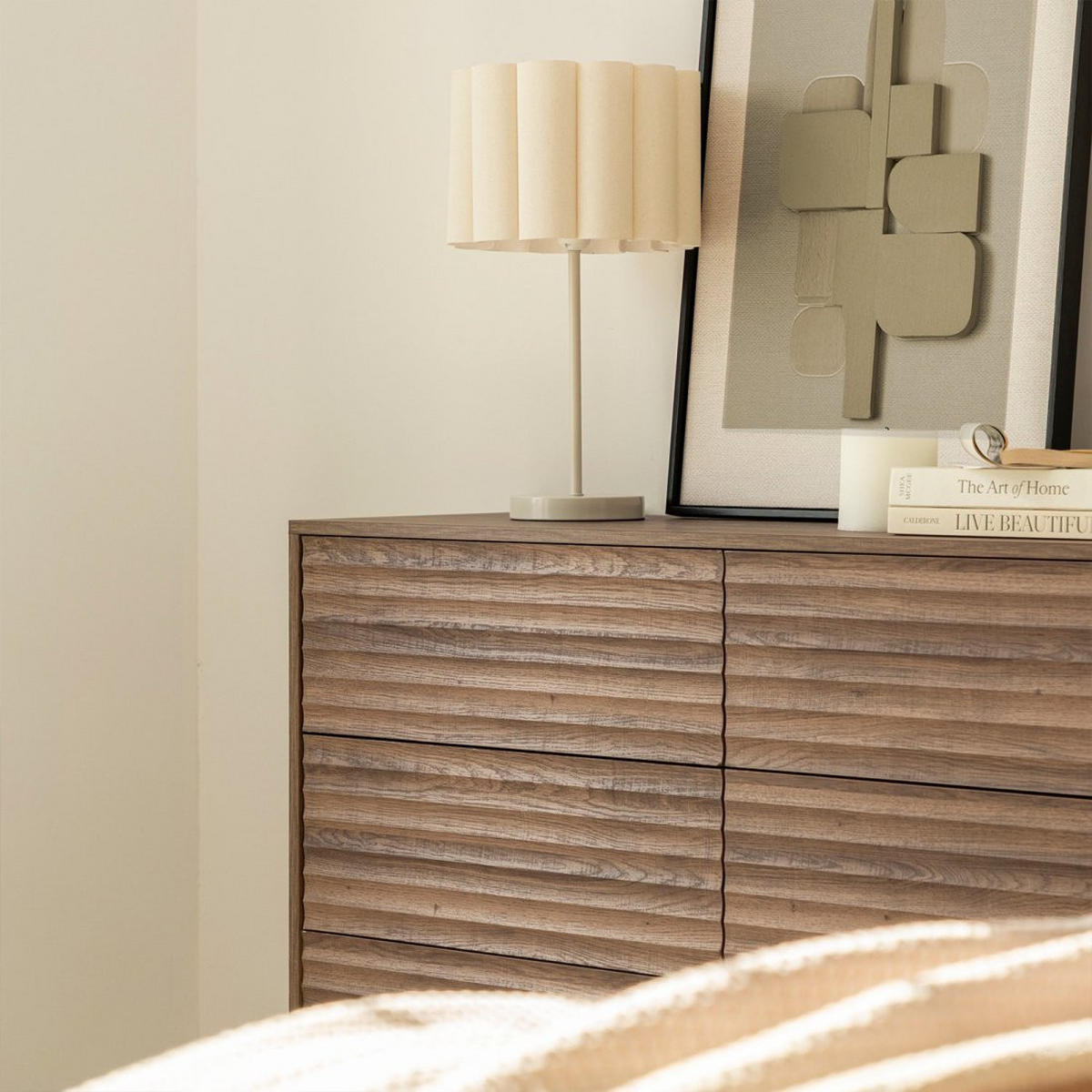 SCHUBLADENKOMMODE DOPPELTE Evoke Walnuss 120 cm x 85 cm - Walnussfarben, Holzwerkstoff (120/85/40cm)