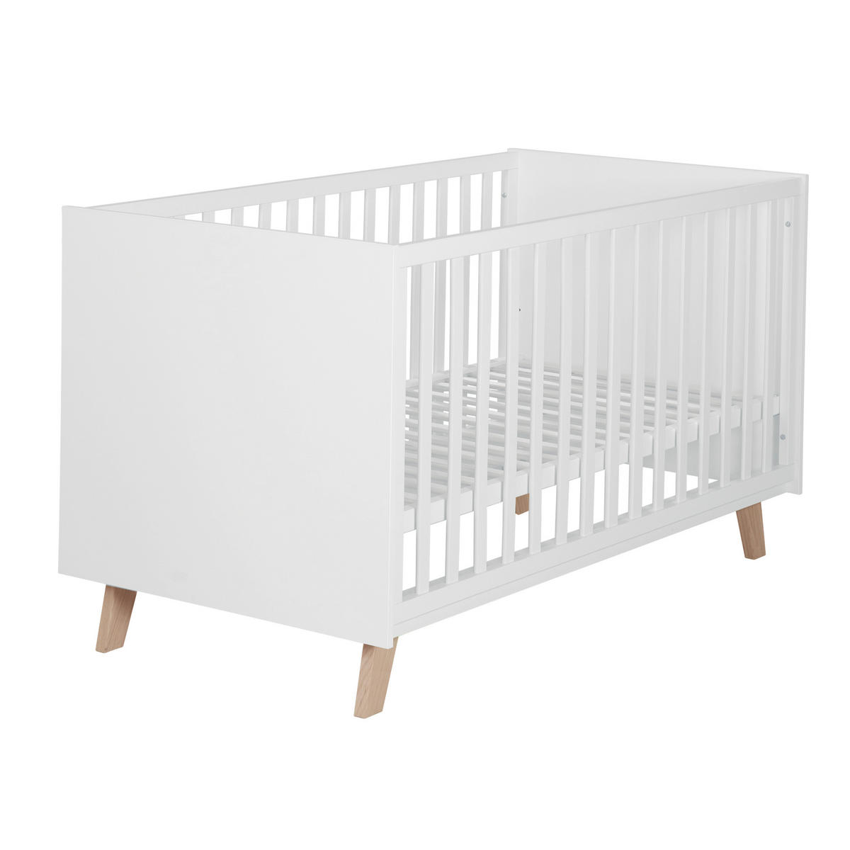BABYZIMMER-SET Smile 3-teilig - Weiß, Holzwerkstoff (76/90.5/142cm) - Roba