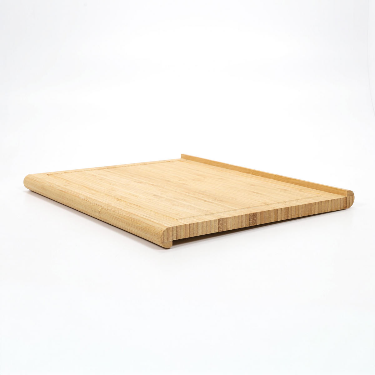 SCHNEIDEBRETT Hacken - Bambus Zimmerei 38/48/3 cm - Braun, Naturmaterialien (48/38cm) - ZELLER