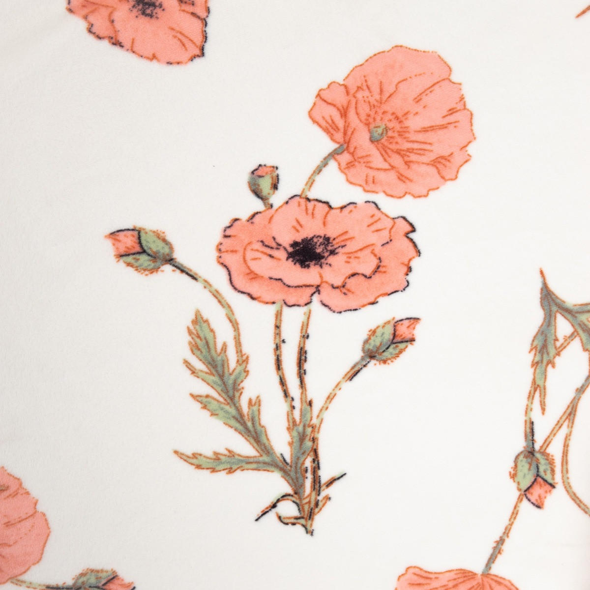 DECKE Meadow Flowers 130/170 cm - Multicolor, Textil (130/170cm) - Homla