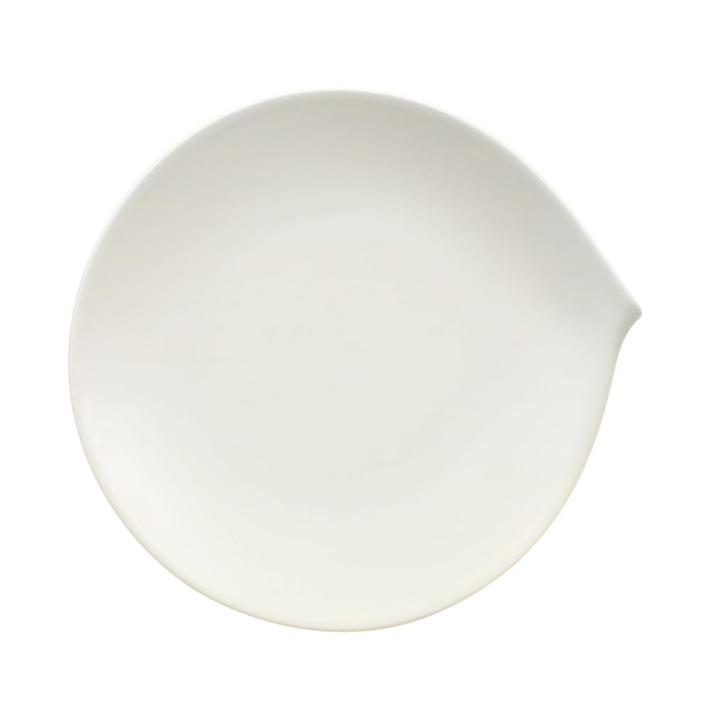 SPEISETELLER Flow weiß ø 27 cm - Weiß, Keramik (27cm) - Villeroy & Boch