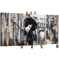GEMÄLDE Filmstreifen auf Keilrahmen 120x60 cm - Grau, Holz (120/60cm) - YS-art gallery