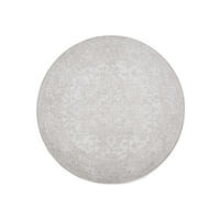 VINTAGE-TEPPICH Miray waschbar ø 160 cm rund - Taupe, Kunststoff (160/160cm) - benuta Nest