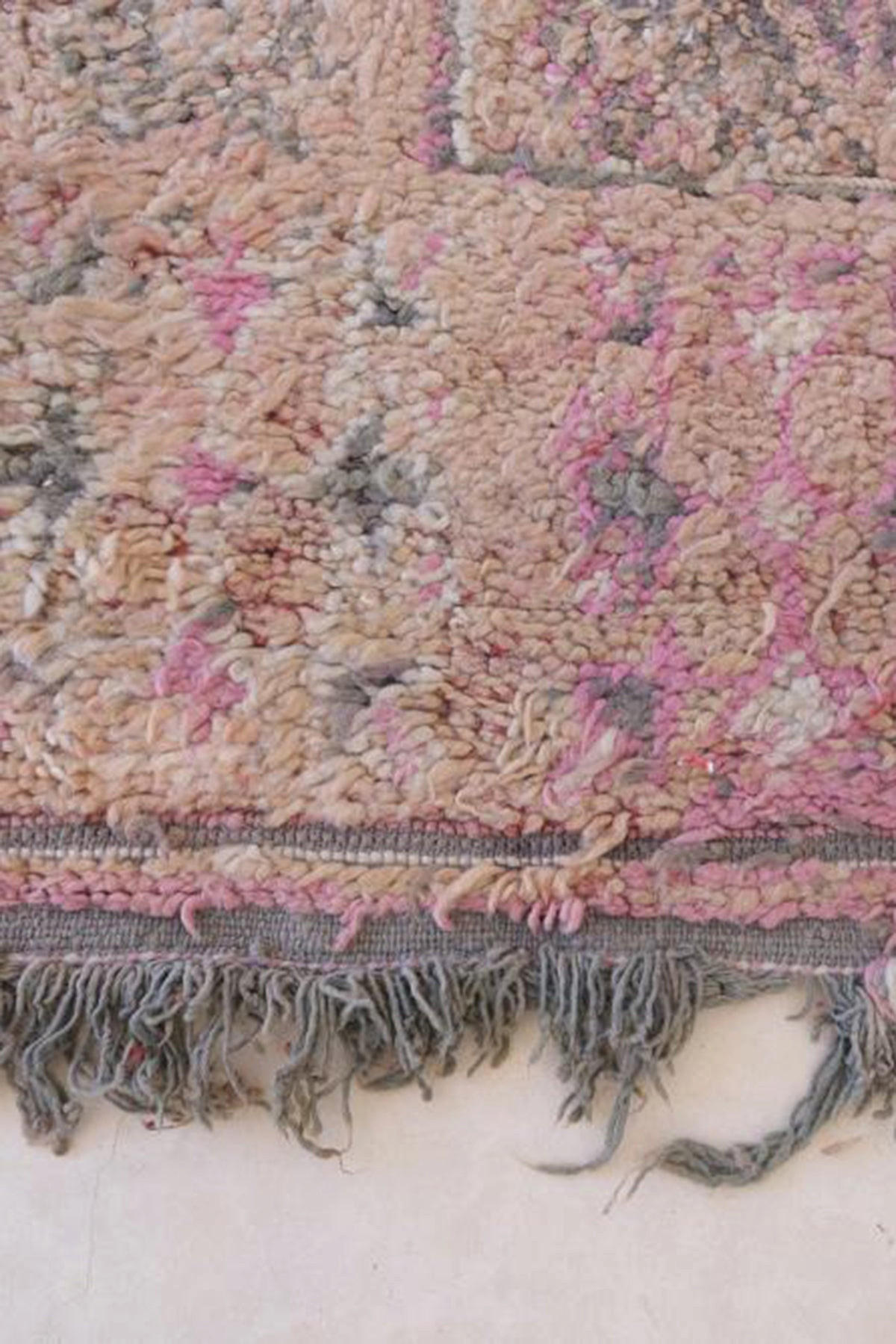 BERBERTEPPICH aus reiner Wolle 217x 319 cm - Lila, Naturmaterialien (217/319cm) - AFK Living