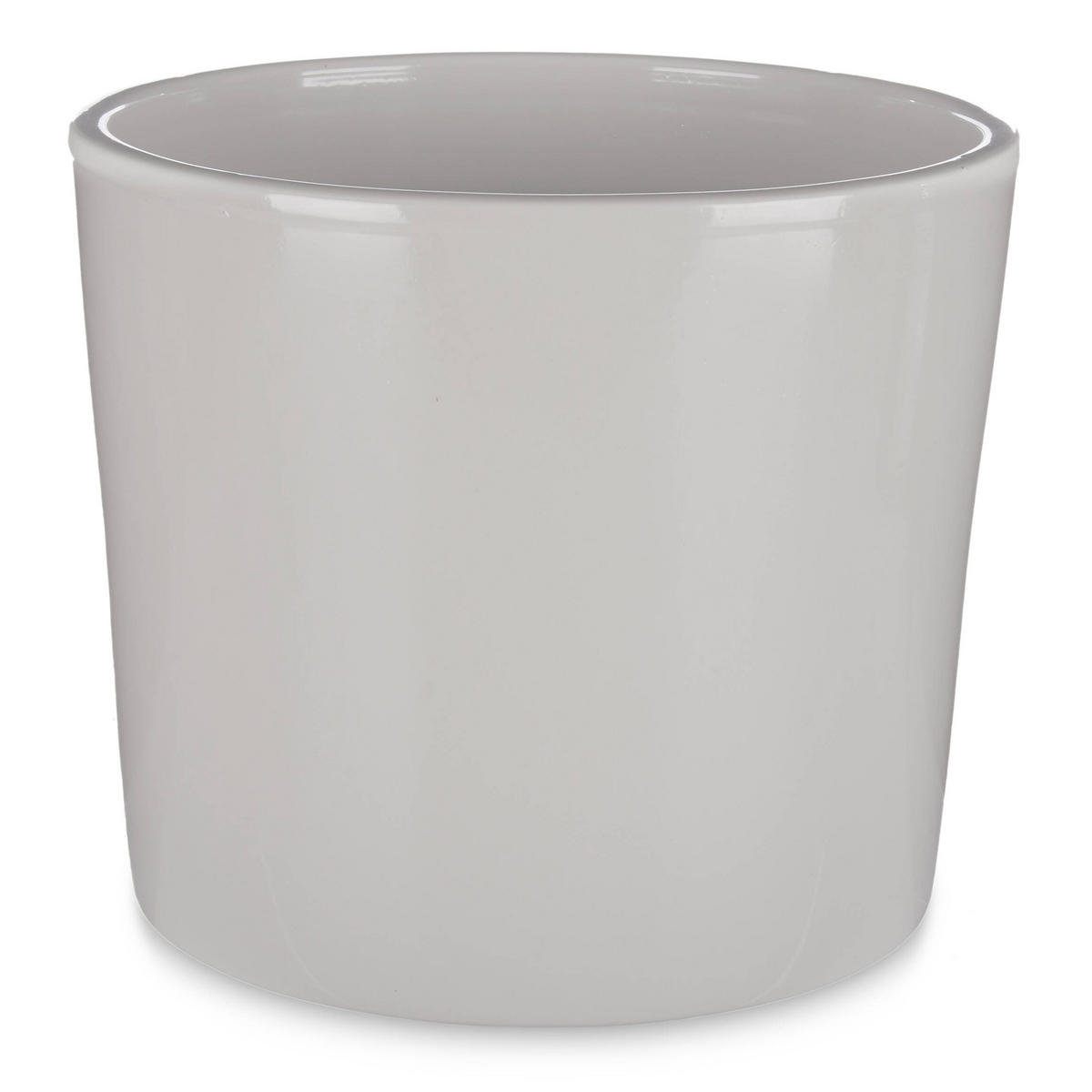 BLUMENTÖPFE Minimal 22/27 cm, 2er-Set - Grau, Keramik (27/23cm)