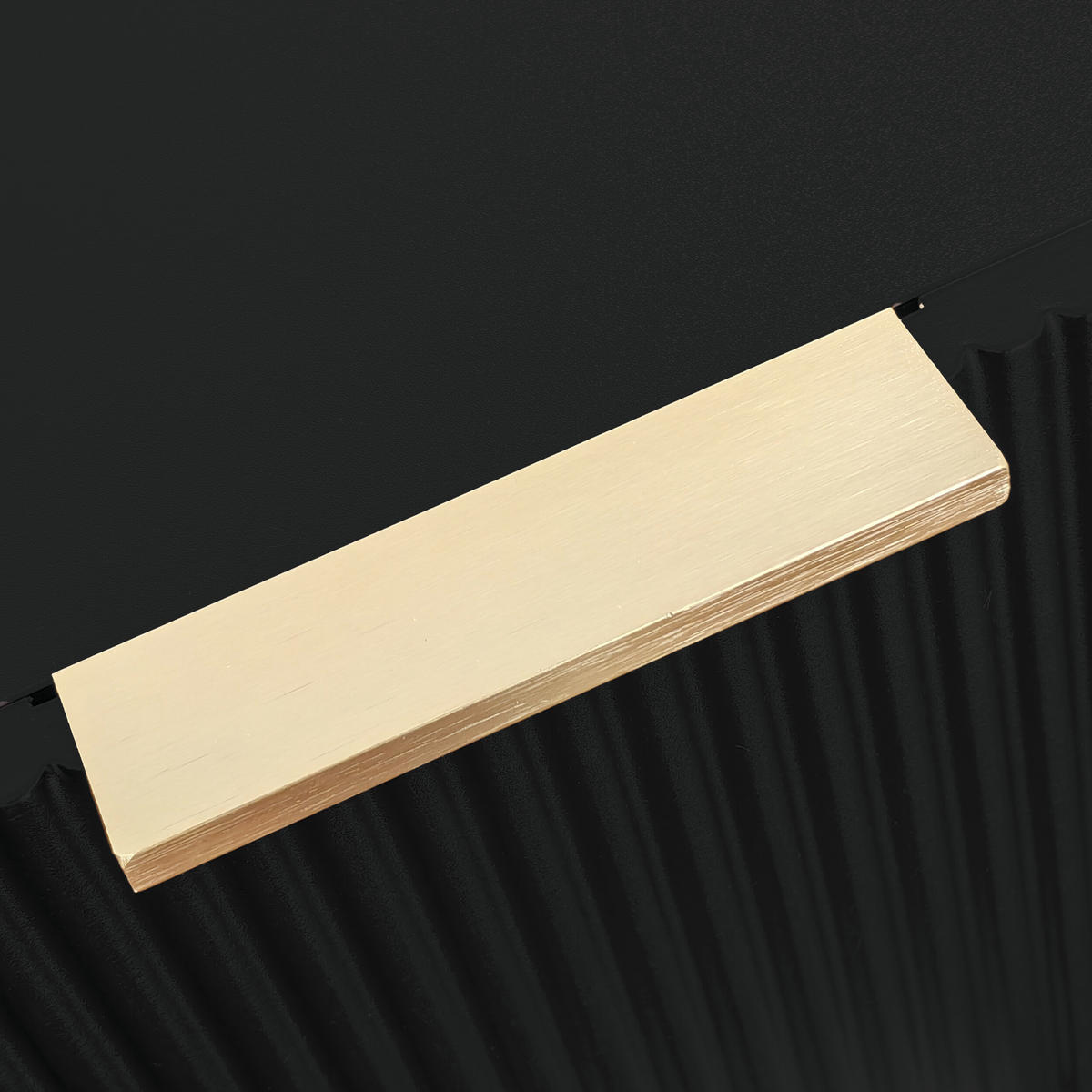 SIDEBOARD Schwarz 120/40/77 cm - Schwarz, Holzwerkstoff (40/77/120cm) - Urban Meuble