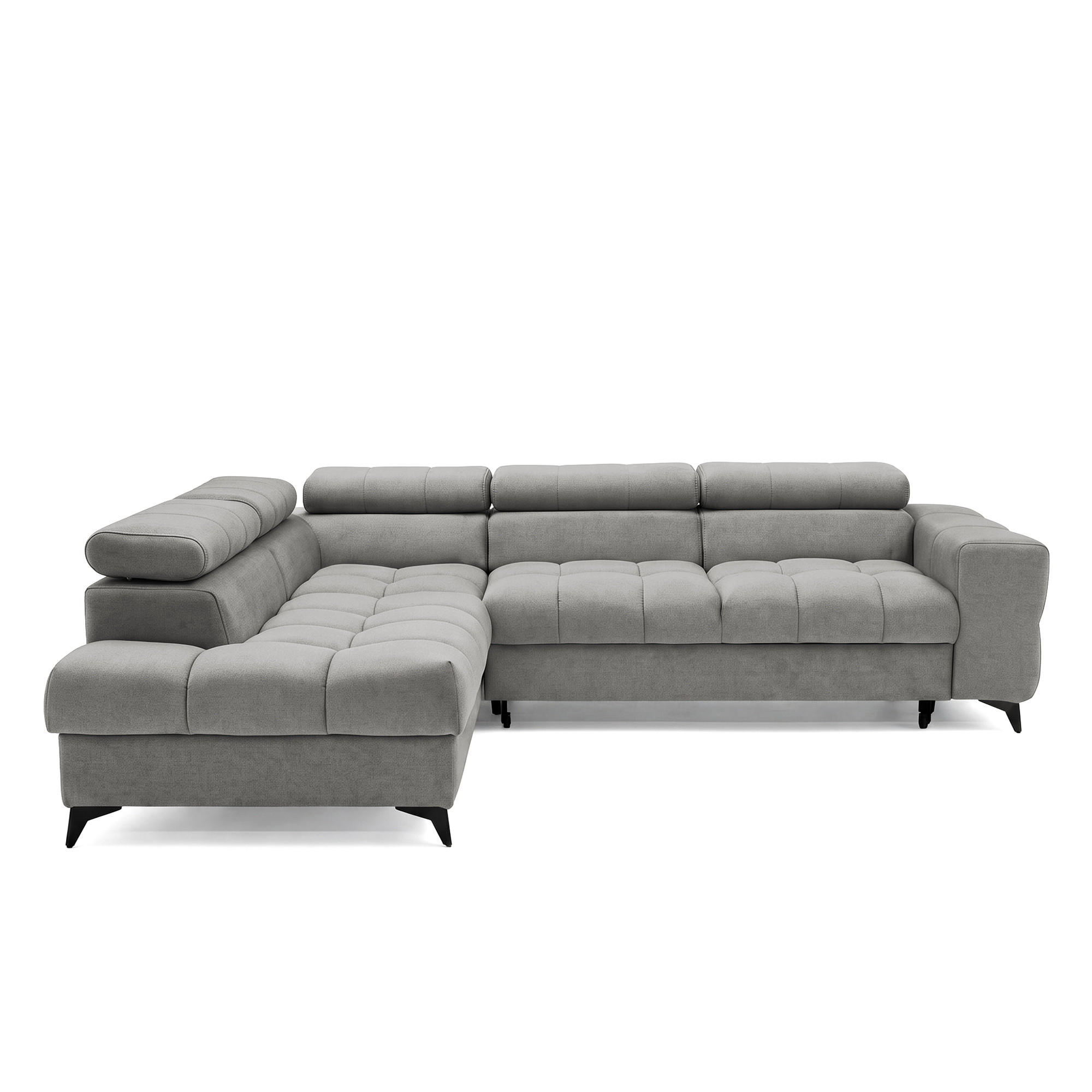 Muffo Ecksofa Grau 275x203 cm