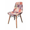 STUHL DENVER mit Holzbeinen - Multicolor, Holz/Textil (46/85/46cm) - Stuhlmann
