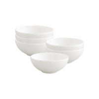 DIPSCHALEN Royal weiß ø 9,2 cm 6er Set - Weiß, Keramik (9.2cm) - Villeroy & Boch