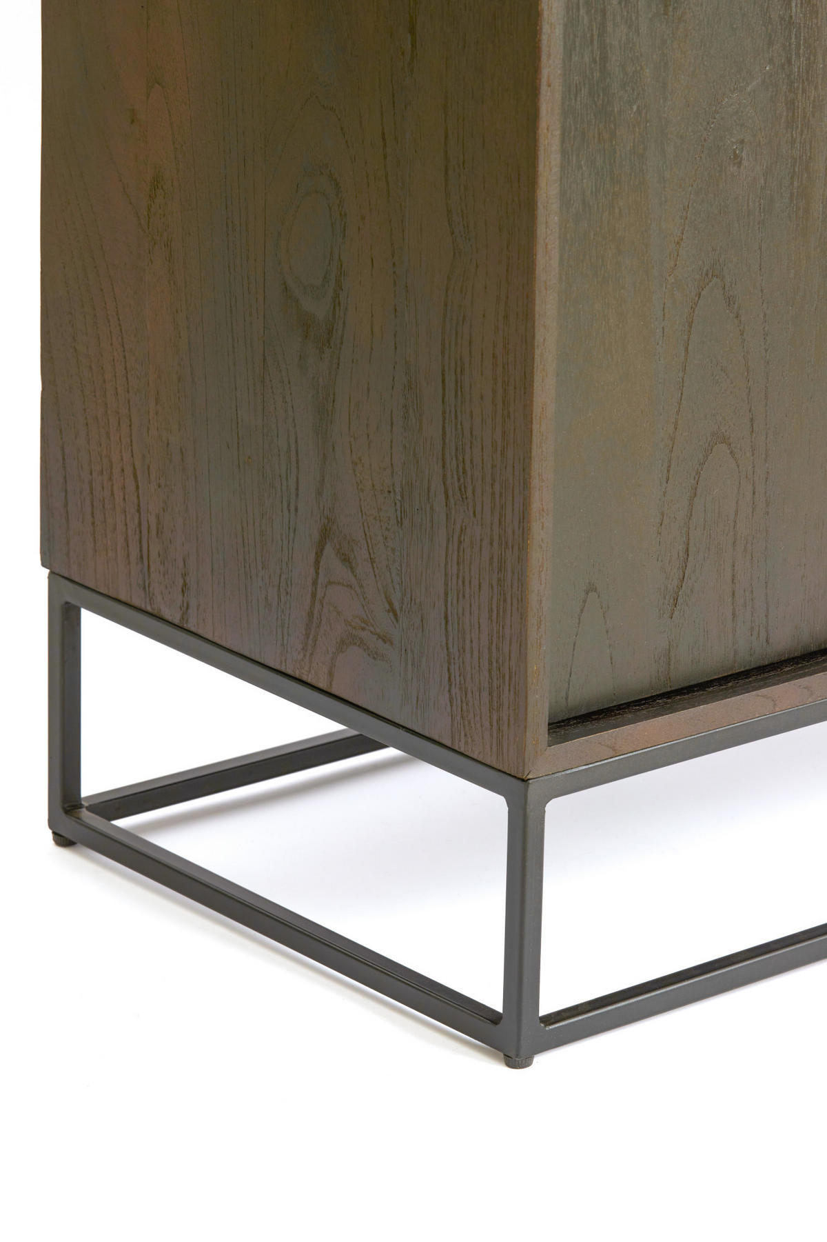 SCHRANK Lilian Braun 75/40/200 cm - Braun, Metall (40/200/75cm) - Light & Living