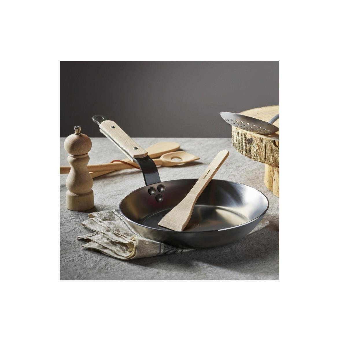 BRATPFANNE mineral B 26 cm - Silberfarben, Metall (26cm) - De Buyer