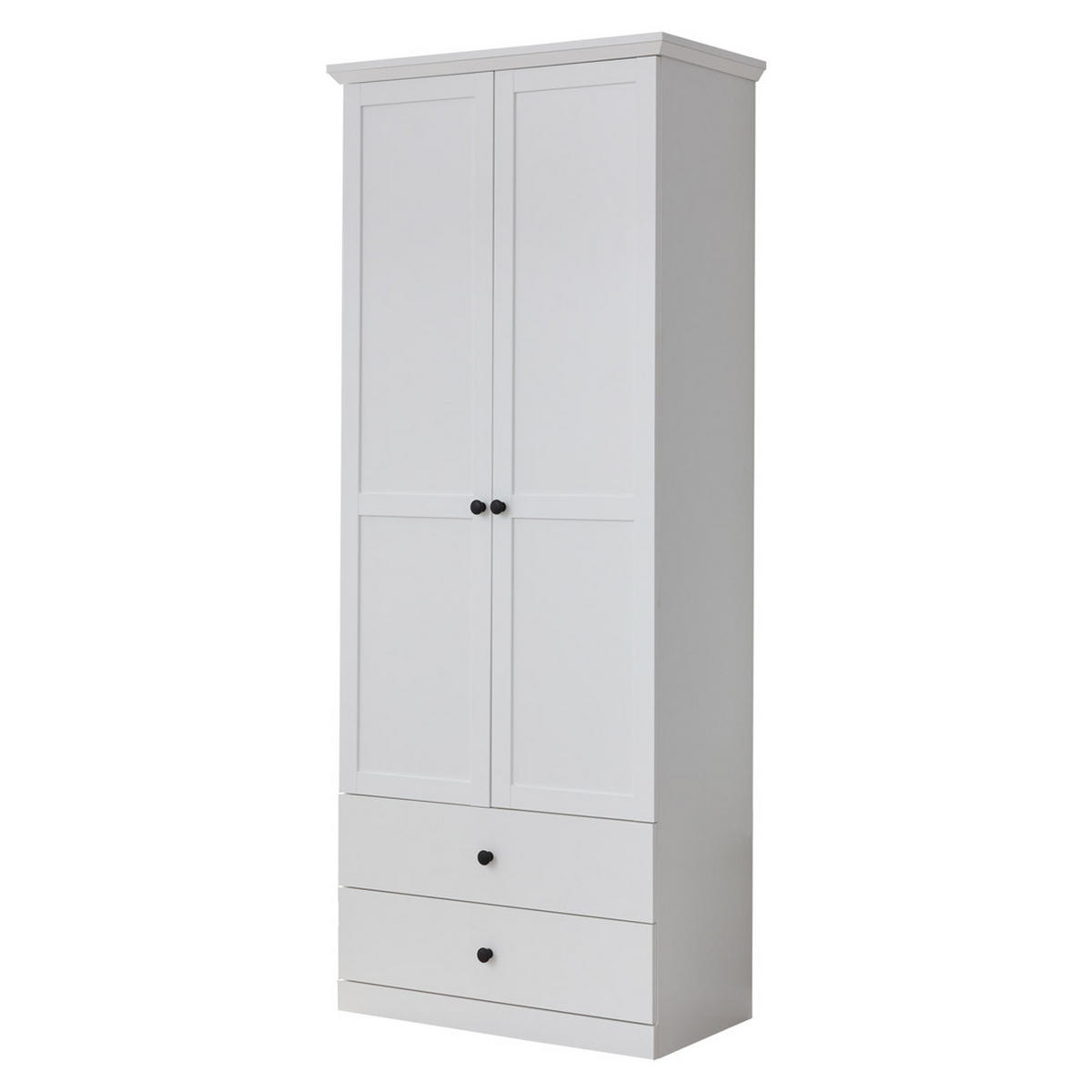 KLEIDERSCHRANK weiß - Beige, Holzwerkstoff (81/196/41cm) - ebuy24