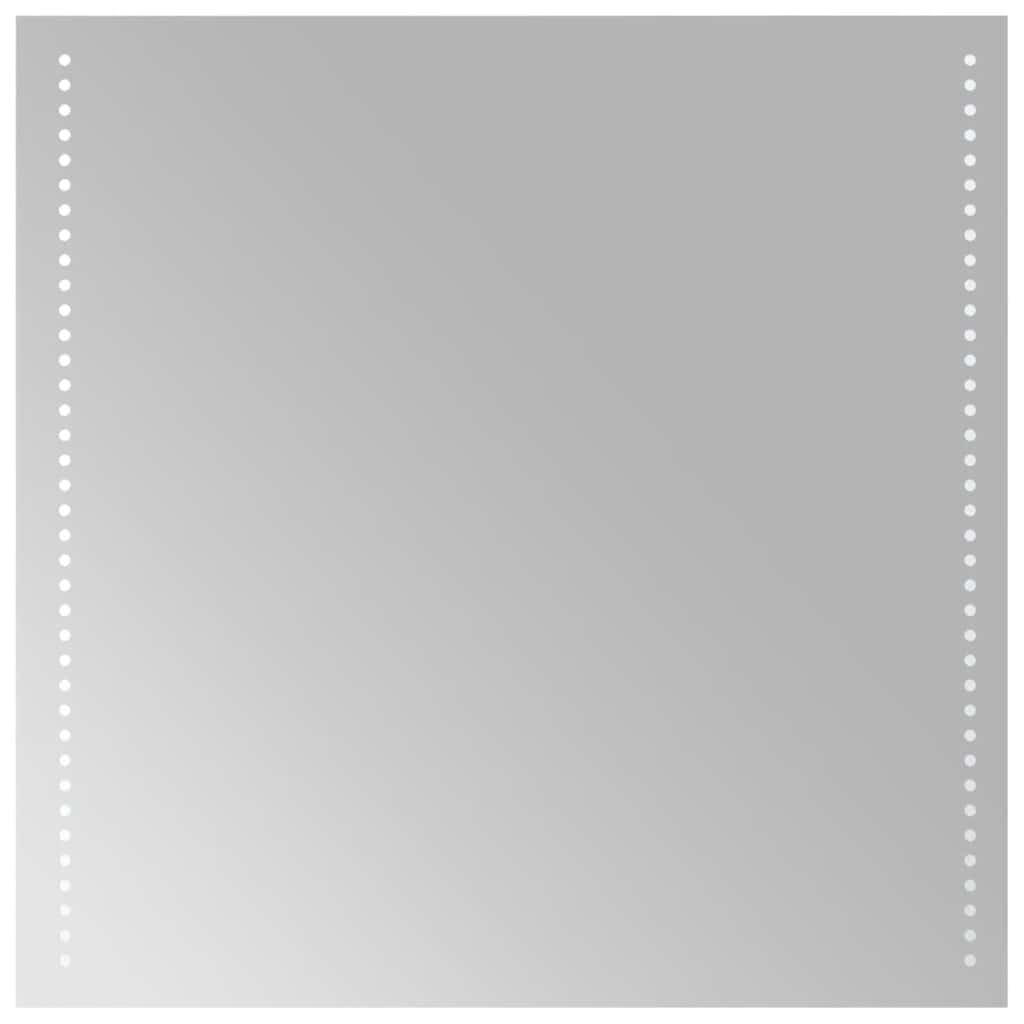 LED-BADSPIEGEL 60x60 cm - Transparent, Glas (60/60/60cm) - furnicato