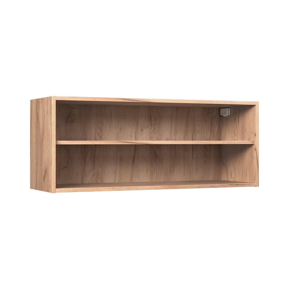 VÄGGSKÅP Fame-Line, Goldkraft ek/Goldkraft ek, 100 cm Honungsek, Honungsek 40/100/32.1 cm