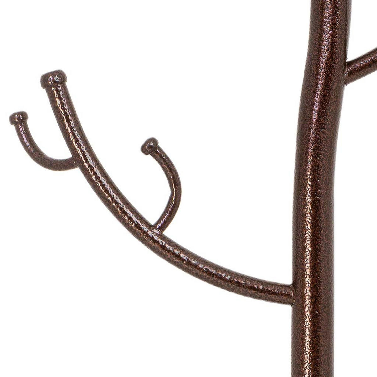 GARDEROBENSTÄNDER - Braun, Metall (35/175/35cm) - Wanderlust