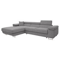 ECKSOFA Torezio Mini, Seite: Links - Grau, Holz/Textil (280/170cm) - MIRJAN24