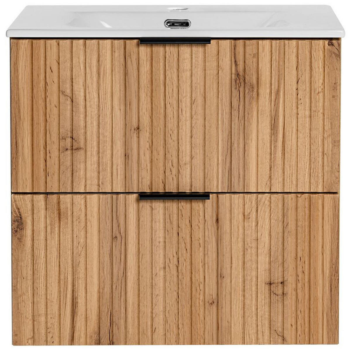 WASCHTISCH Adelaide-56 - Braun, Holzwerkstoff (61/59/46cm) - Lomado